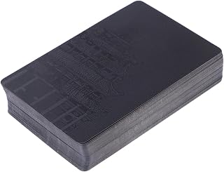 Toyvian Tally Carte Da Gioco Signori Della Fortuna Carte Da Ventilatore Per L'Artigianato Carte Da Gioco Gioco Di Carta Poker Carta Gioco Da Tavolo Poker Metallo