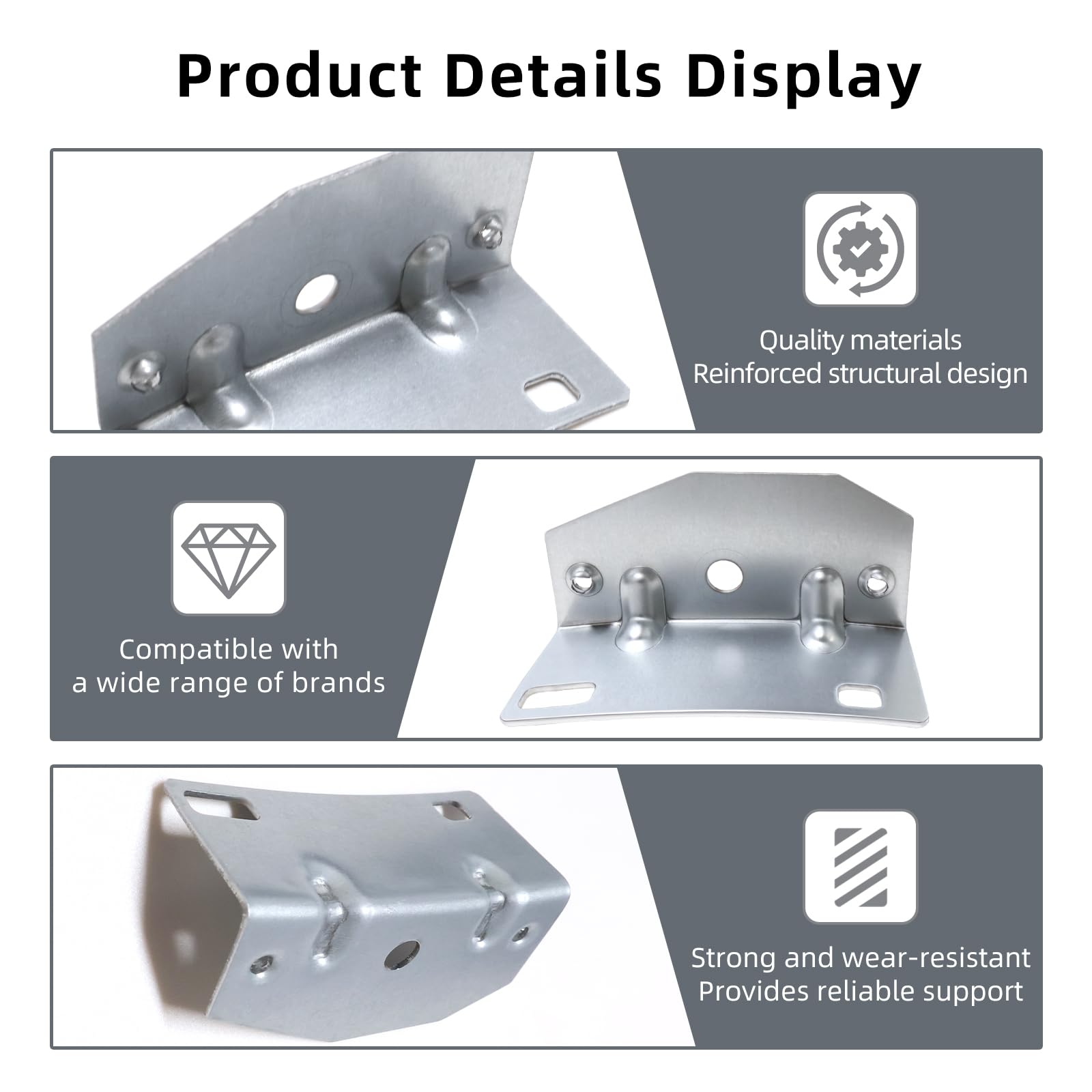 Paquete de 2 soportes deslizantes para tambor WP37001036 compatibles con Whirlpool Amana Maytag wp37001036 37001036 1003323 PS11741912(2)