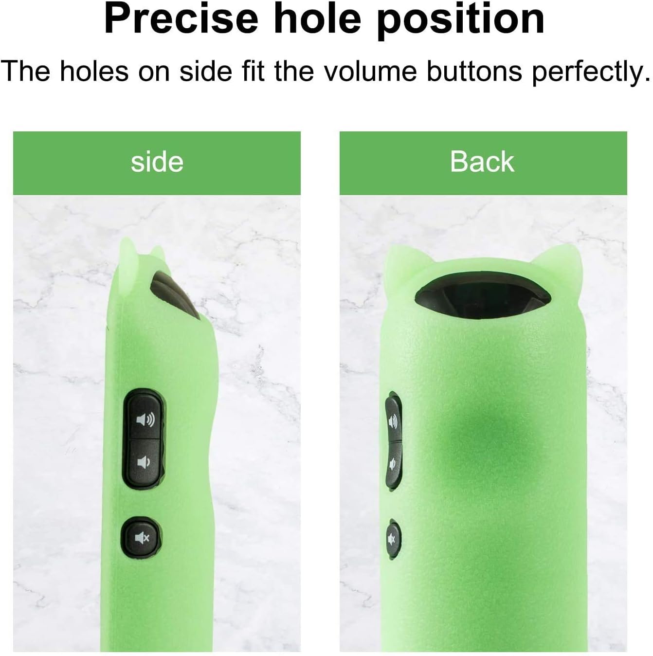 Silicone Protective Soft Cases Covers with Wrist Strap Compatible with RC280 TCL RokTV Remote Control