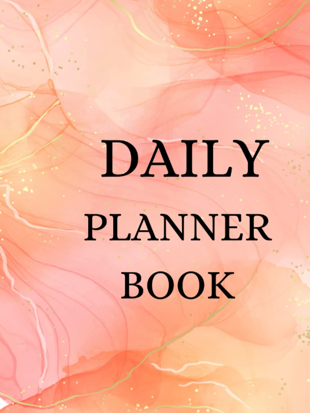 Daily Planner Book élégant avec couverture rigide et papier premium pour l'écriture