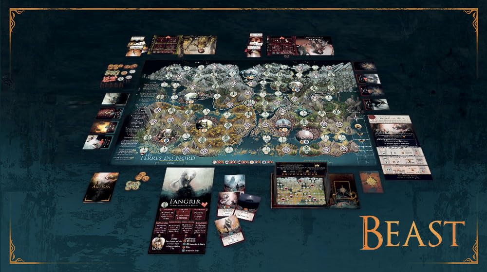 Don't Panic Games | Beast | Jeu de société | À partir de 14 Ans | 2-4 Joueurs | 30 Minutes par Joueurs
