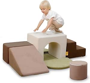 BanaSuper Schaumstoff-Kletterblöcke für Kinder, Schaumstoff Bausteine