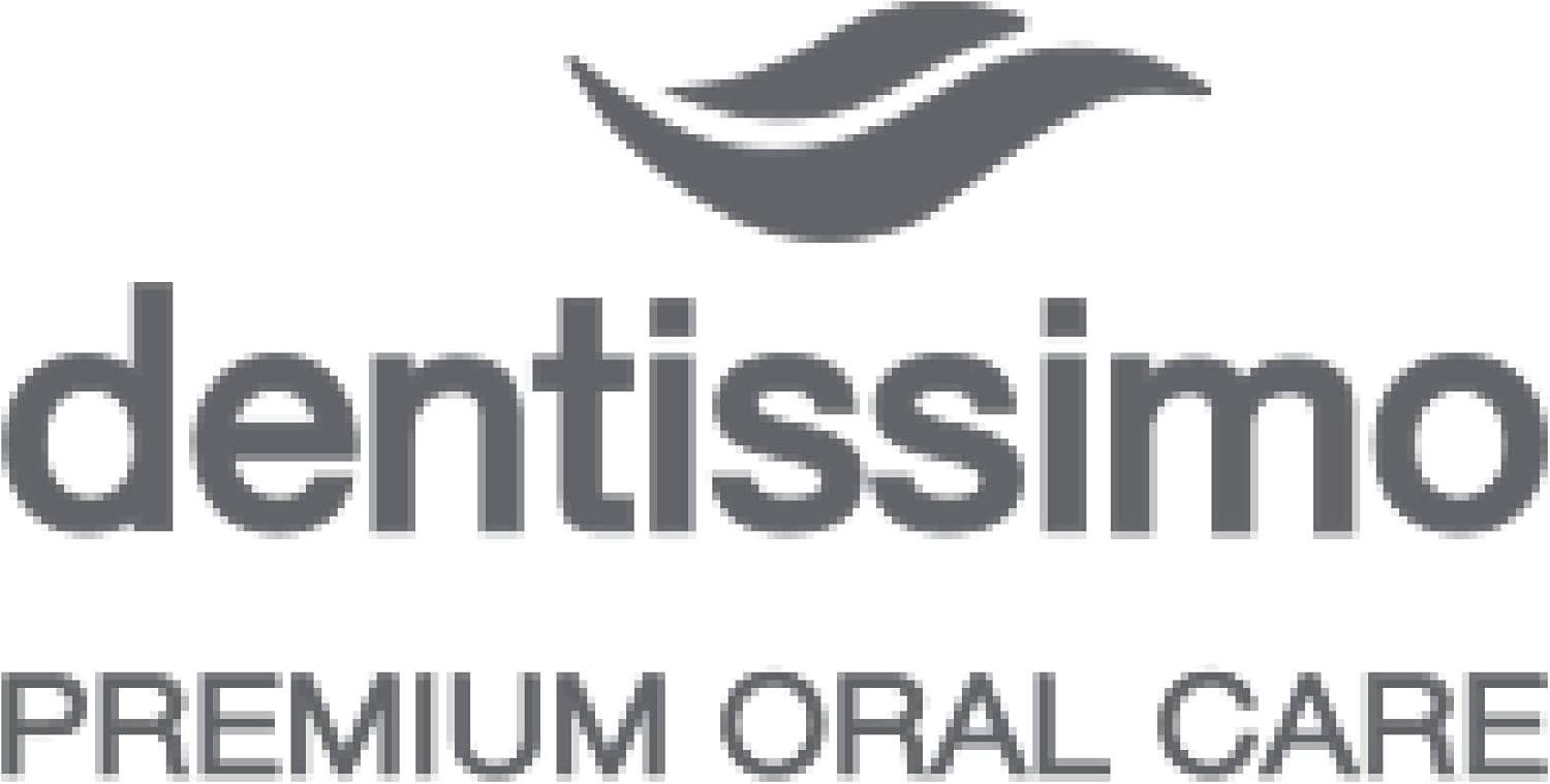 Dentissimo Gold Advanced Whitening Gel Toothpaste with Fluoride, Premium Swiss Oral Care, 2.5 Fluid Ounces, Made in Italy