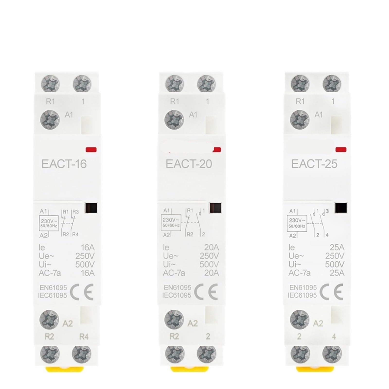 Contacteur modulaire AC 2P pour piloter le chauffage de la maison