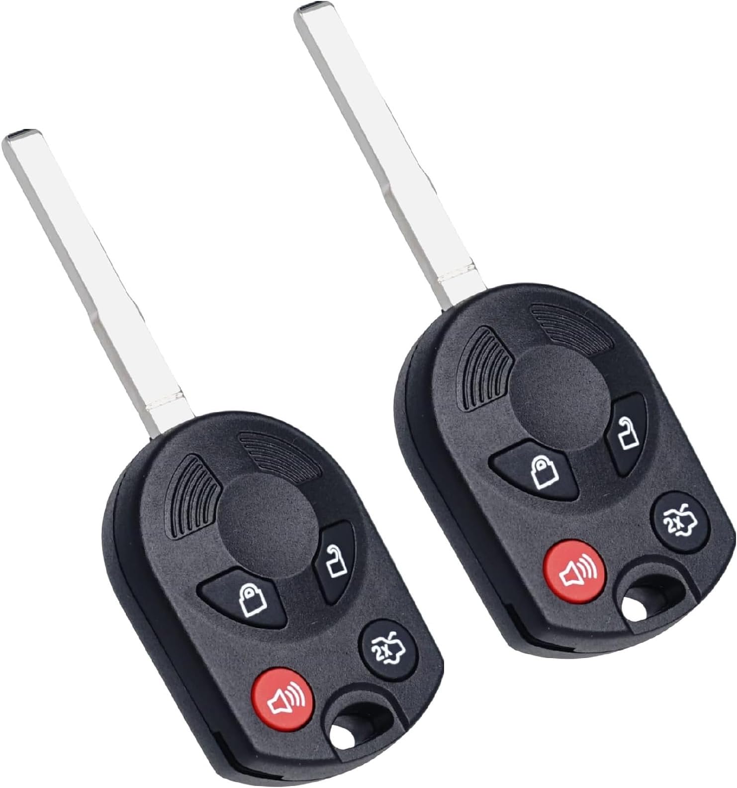 Keyless Entry Remote Control Head Key Fob Replacement Fits for Ford Focus 2012 2013 2014 2015 2016 2017 2018 2019 2020 C-MAX Escape Fiesta Transit Connect 164-R8046 5921709 OUCD6000022
