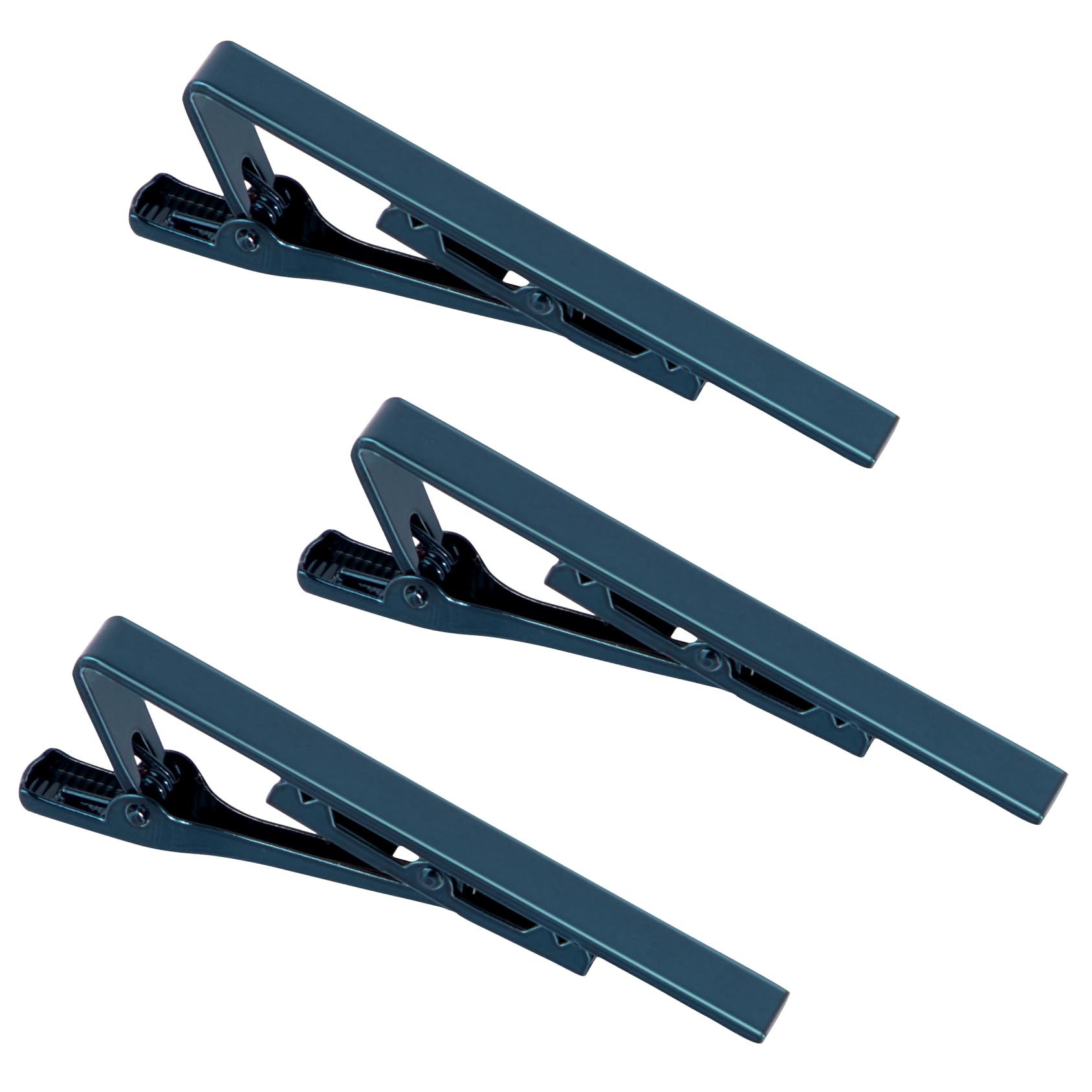 Roctee Tie Clips for Men, 3 Pack Men's Tie Clips Necktie Tie Bars Tie Pins for Men Accessories
