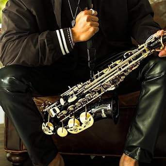 Neotech Saxophone Neck Strap Soft Sax Padded Open Hook for Alto Tenor Baritone Soprano - Made in USA