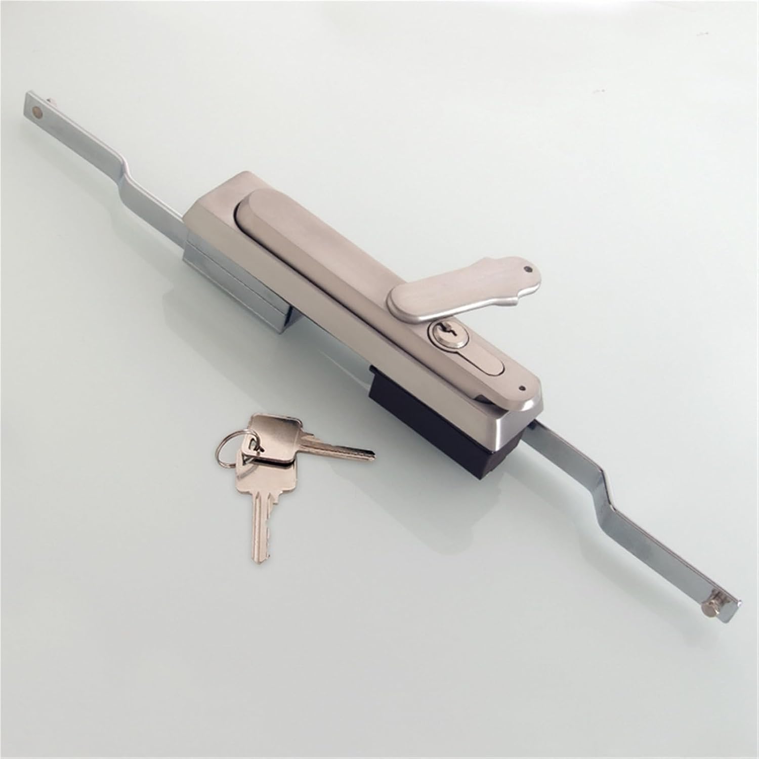 Cabinet Lock MS100-3S Stainless Steel Connecting Rod Electric Door Control 1Pcs(Ms100-3s-2ctstainlesssteel)