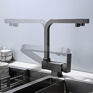 XJTNLB 3 Way Kitchen Tap Drinking Water Tap D...,