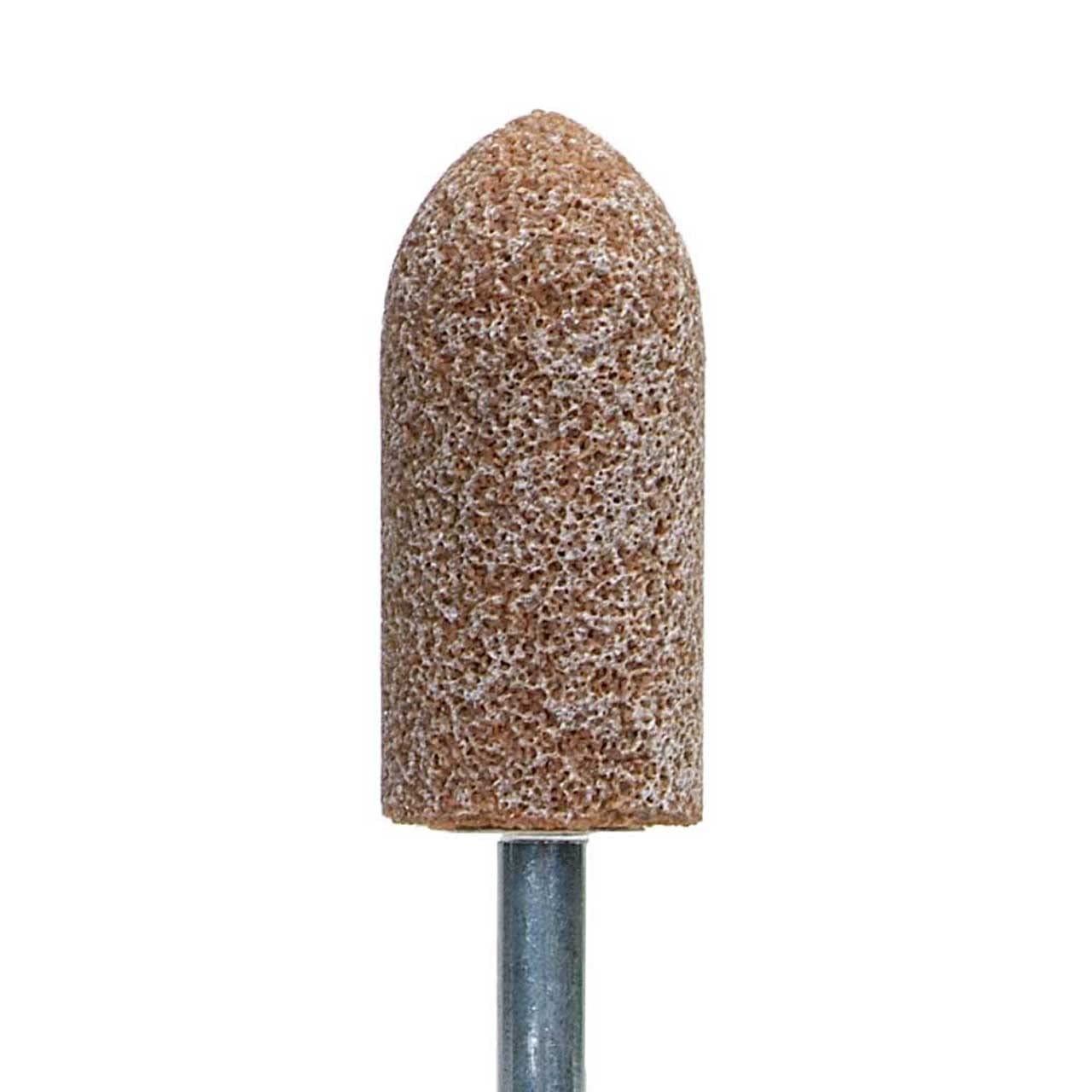 Norton 61463624384 7/8x2x1/4 in. Gemini 38A AO Vitrified Bond Mounted Points, Type A11, 36 Grit, 5 Pack