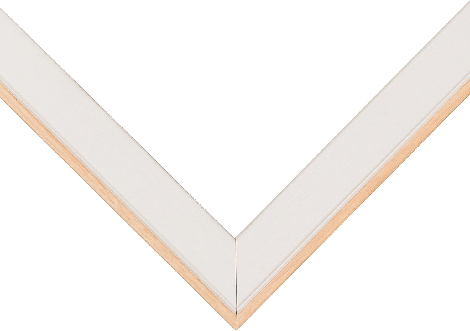 Craig Frames Acoustic, 4x6 Picture Frame, Classic White
