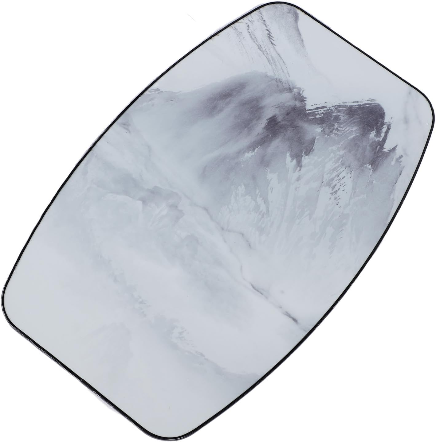 Solid Wood Removable Tabletop for RV, Yacht & Outdoor Spaces Stylish & Easy to Install Tea Table Top (Smooth Marble)