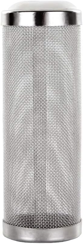 Senzeal 16mm Stainless Steel Aquarium Filter Intake Cover Fish Tank Mesh Net Filter Guard for Aquarium Fish Tank Fish Shrimp