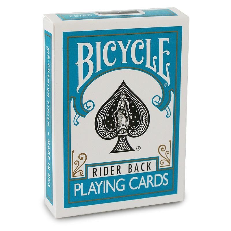Amazon.co.jp: BicycleTurquoise (水色) トランプ : おもちゃ