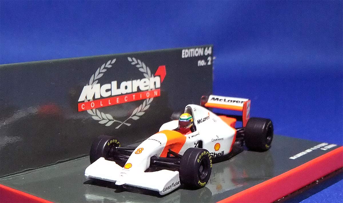 Amazon | ミニチャンプス マクラーレン フォード 1/64 MP4/8 A.セナ