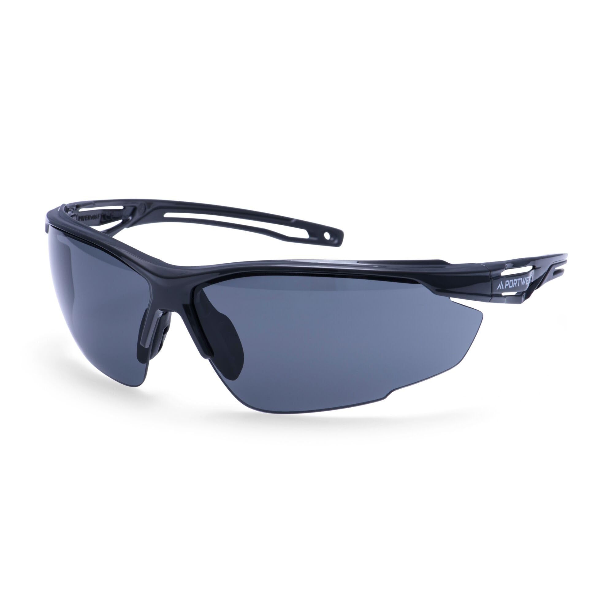 Portwest Anthracite Safety Glasses - Smoke