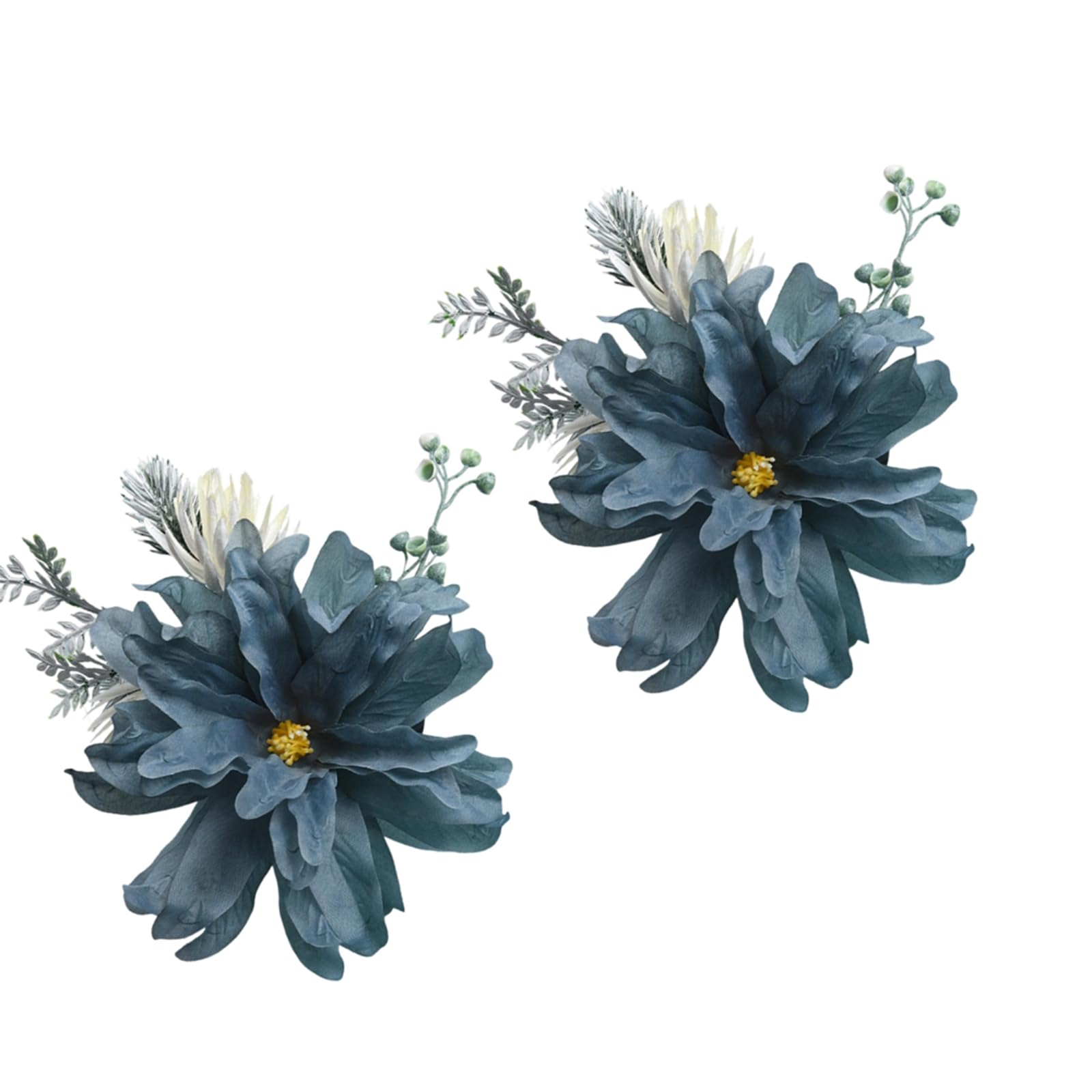 Realistic Silk Flower Wedding Photography Studio Hotel Window Decoration Curtain Hold Back Buckle Tie Realistic Silk Flower Wedding Decoration