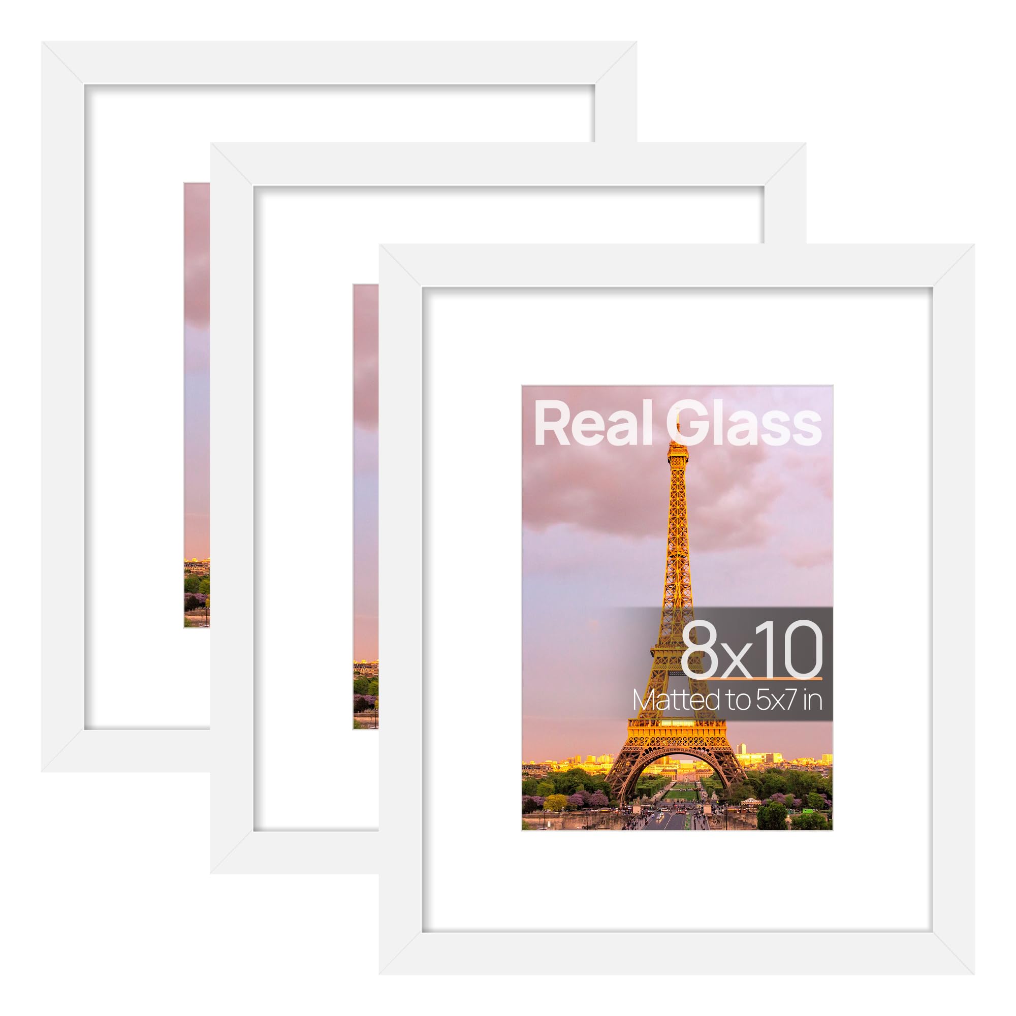 upsimples 10 Pack Picture Frames Collage Wall Décor