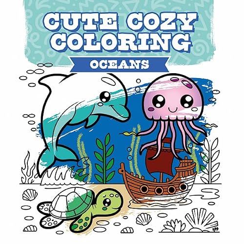 Cute Cozy Coloring: Oceans.by Editor  New 9781784947347 Fast Free Shipping**