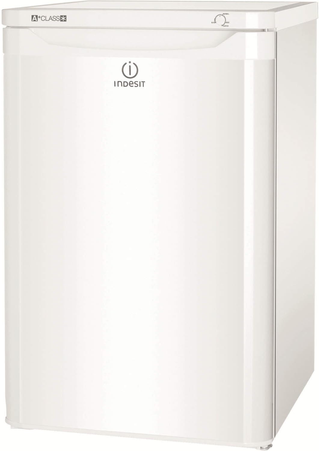 INDESIT TZAA10 55cm Wide Freestanding Upright Under Counter Freezer - White [Energy Class A+]