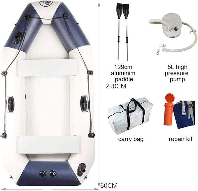 Kayak Inflable Touring OLOTU PVC Material Polimero Ecologico miniatura 2
