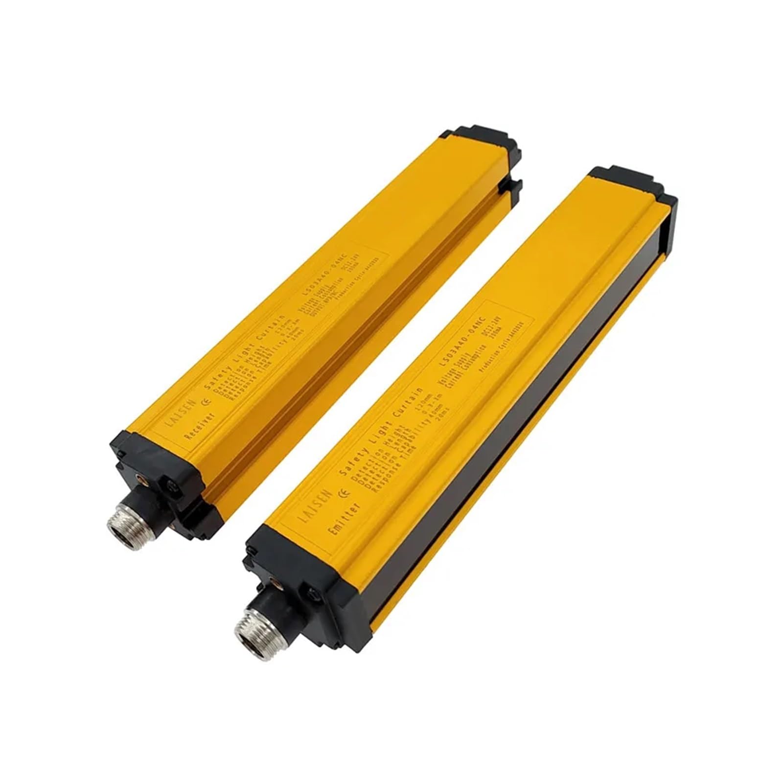 HJCMOONB Light Curtain Safety Grating LS03A40-04NC 4-Point 40mm Safety Light Curtain Sensor Switch photoelectric Protection Device