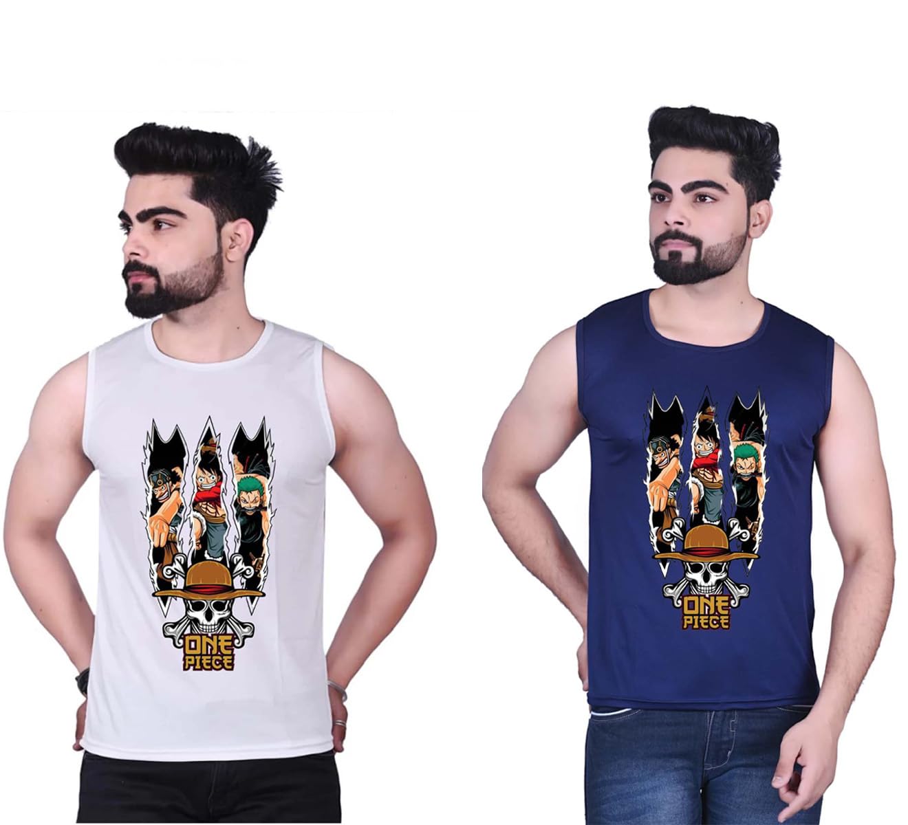 errish enterprises Men Sleeveless Vest Printed Round Neck Muscle Fit Casual Street Style Top Comfortable Fashion-picture-21