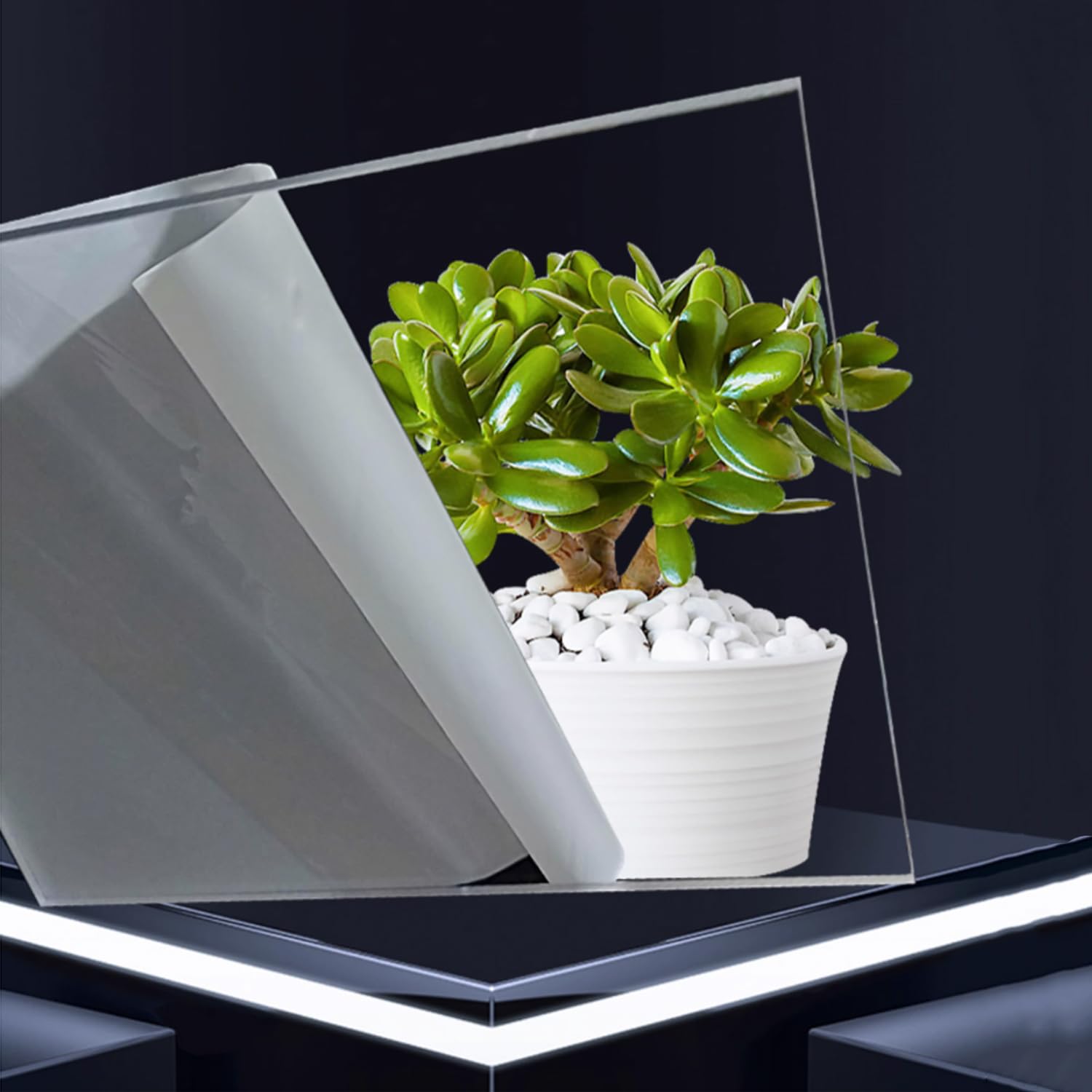 Odporne na promieniowanie UV panele dachowe do szklarni, dwustronna folia ochronna do szopy i pokoju słonecznego, zastępcza osłona zadaszenia ogrodowego ze śrubami, 1,56 x 12 m