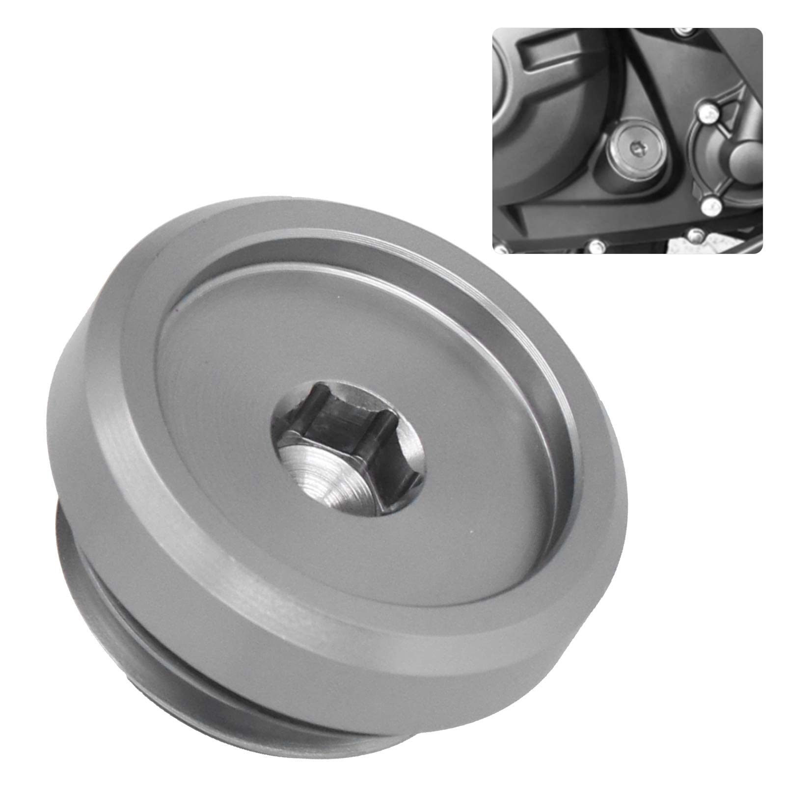 Chiave per Bocchettone di Riempimento Olio Moto, Strumento per Tappo Bocchettone di Riempimento Olio Motore Chiave di Rimozione in Plastica per R1250GS R1200GS R1200RT
