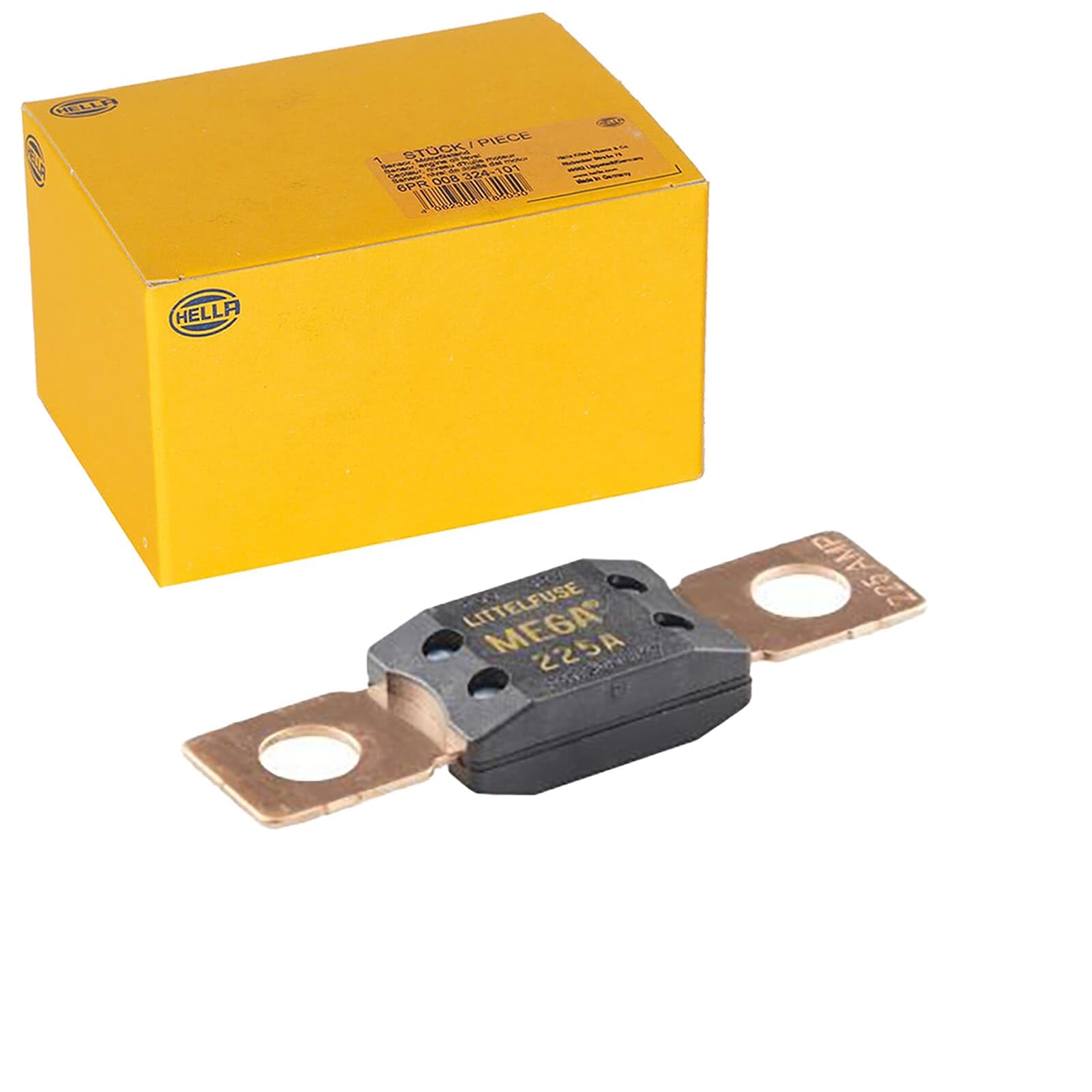 HELLA 8JS 742 902-061 Fuse - MEGA - 225A - Brown - Quantity: 1