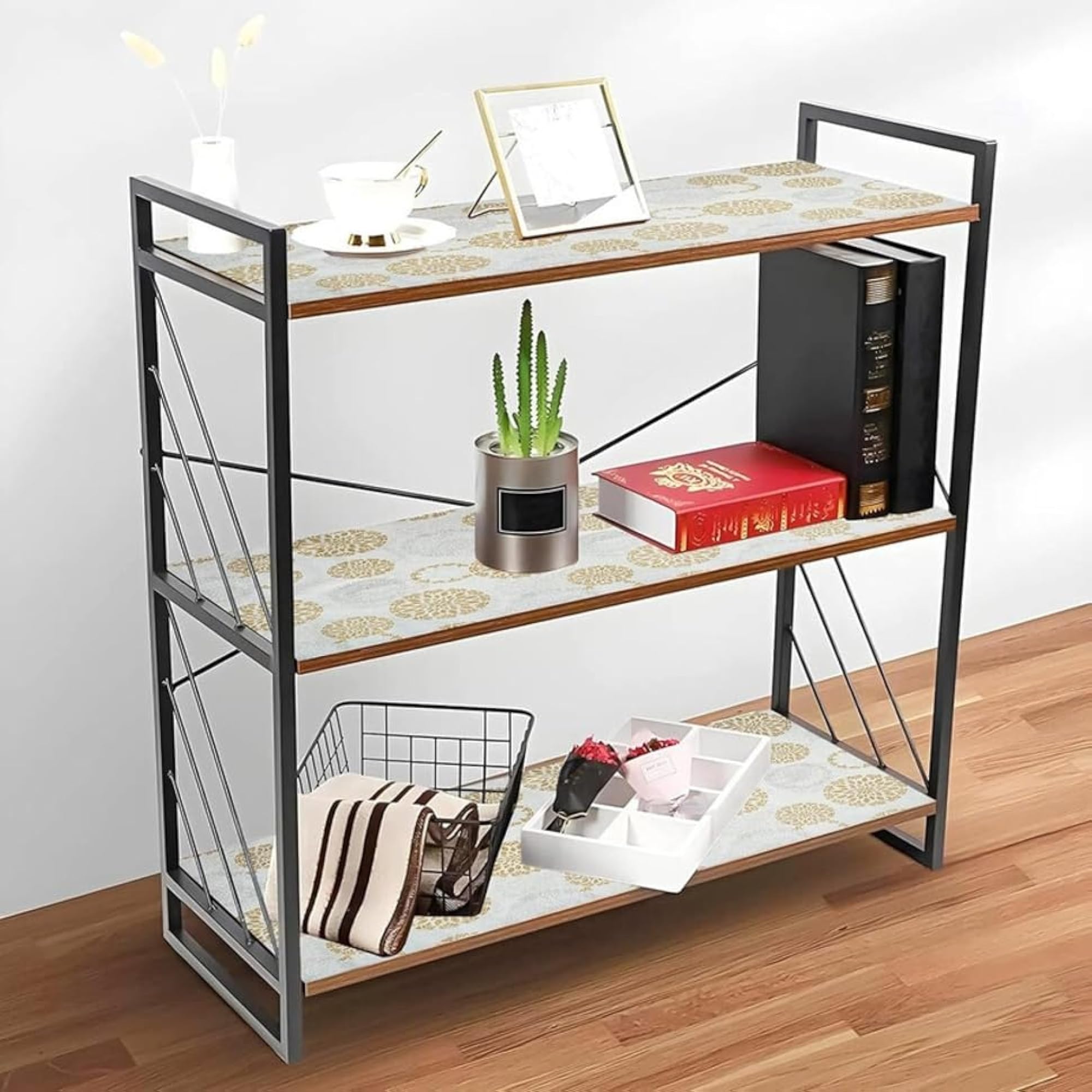 5 Meter Length Shelf Liners for Kitchen Shelves, Waterproof Roll