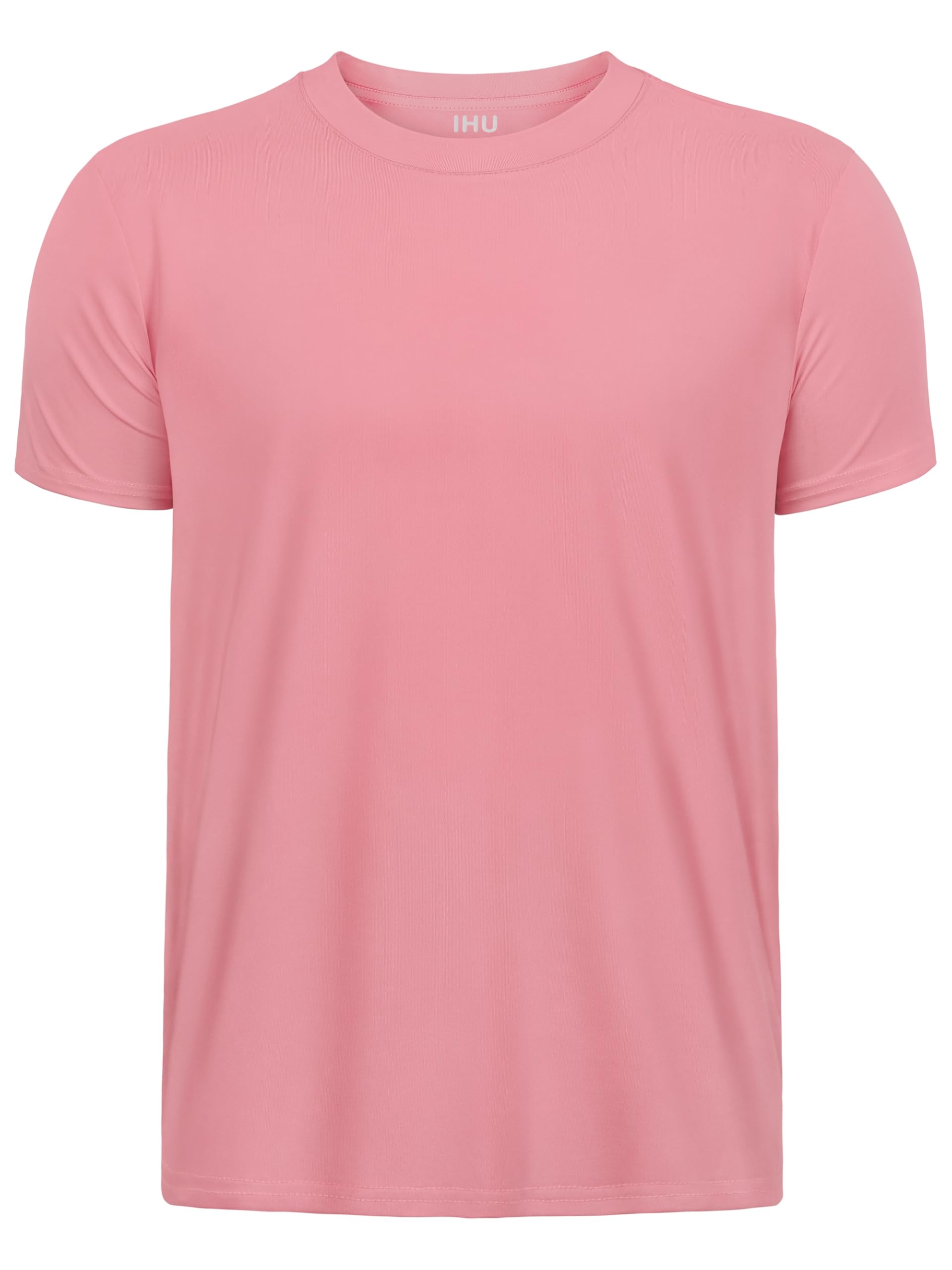 IHU Boys Neon Shirts Dry Fit UPF50+ Kids Short Sleeve Rash Guard for Girls
