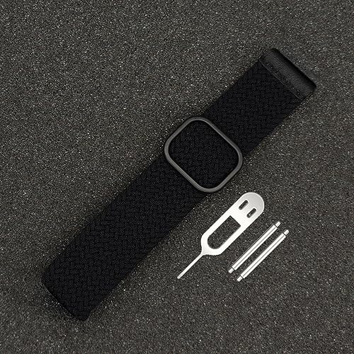 Correa elástica trenzada 22mm para Garmin Instinct 2 Solar miniatura 2