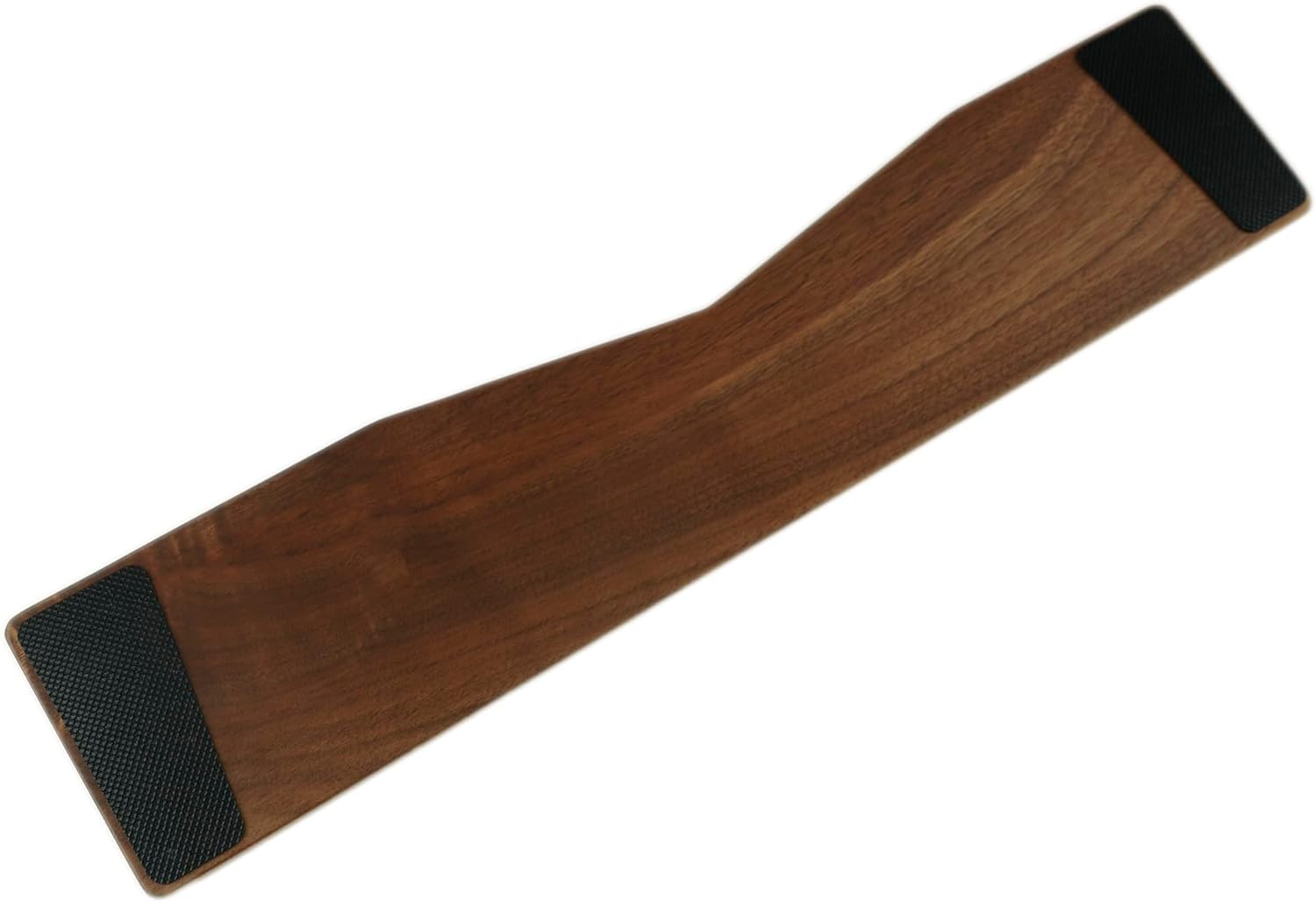 YMDK Wooden Wrist Rest Solid Wood Walnut for CIDOO ABM066 Mechanical Keyboard
