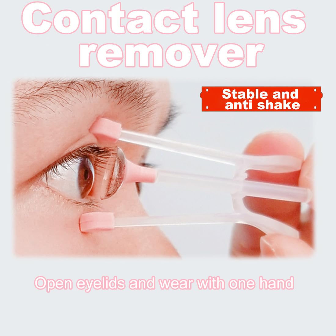 Lentes de Contacto Que Usan ayudas, Ayudas para Lentes de Contacto, Ayuda para Usar Lentes de Contacto, Facilita La Inserción o Extracción Lentes Contacto, herramientas para lentes de contacto