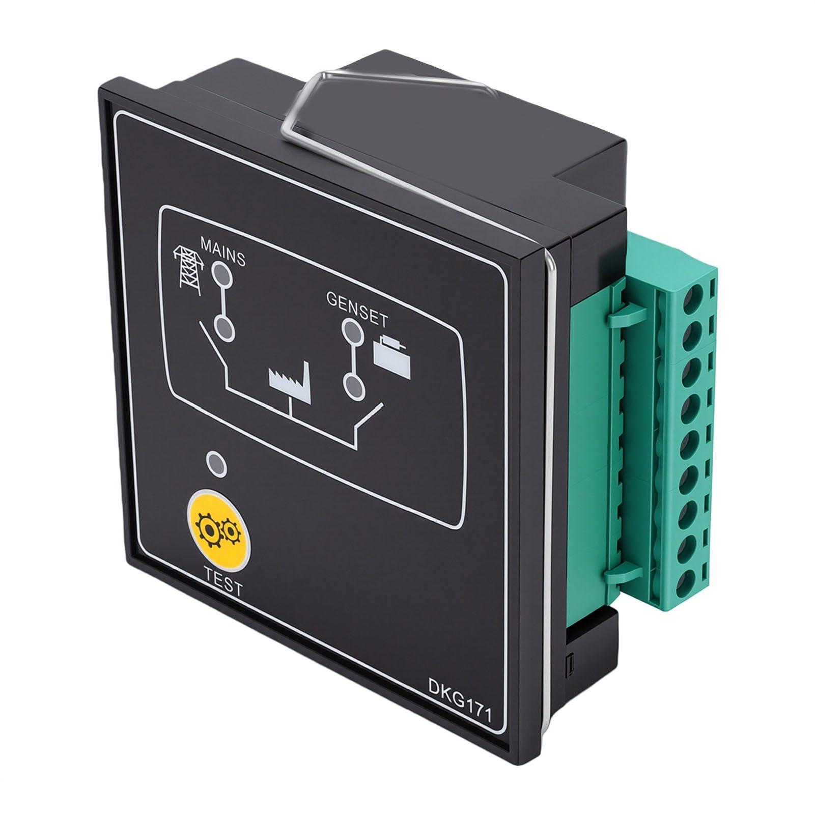 Controlador de Generador con Pantalla LED Ajustable para Aplicación de Interruptor de Transferencia Automática, Detección de Energía de Red Trifásica, Fácil Instalación para Uso Doméstico e