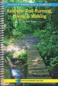 Spiral-bound Asheville Trail Running, Hiking & Walking Book