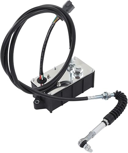 Miniatura 7 de Astibym Accesorio del motor del acelerador, pieza grande del motor del acelerador de torsión de bajo ruido 21EN‑32260 para R110‑7 R150LC‑7, motor