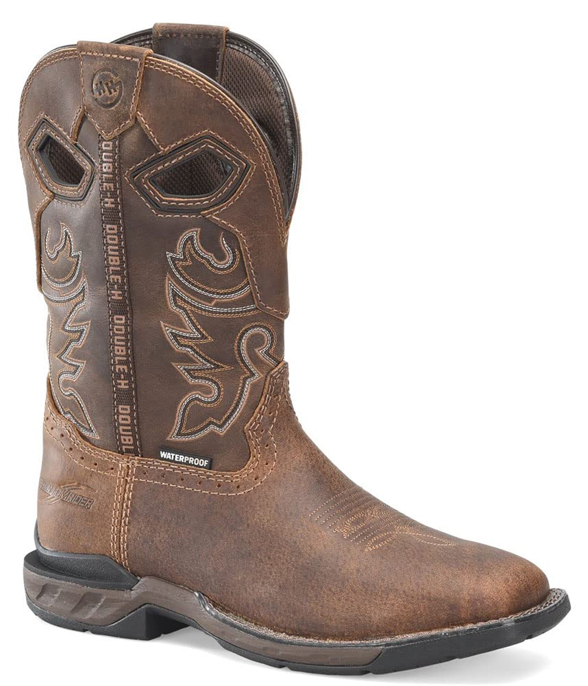 Double-H BootsDouble H Men's 11 Inch Wilmore WP Brown