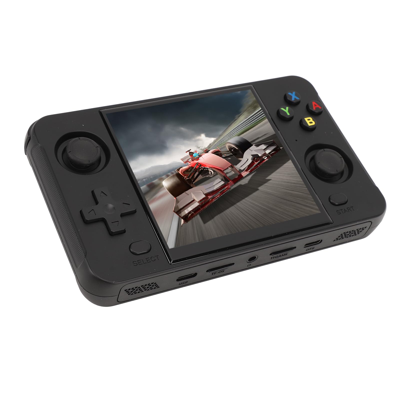 Tbest Retro ręczna konsola do gier podwójny joystick 4-calowy ekran IPS 16G 64G karta pamięci 4000 mAh HD TV wyjście HD 2,4 GHz obsługa 2 graczy gra online