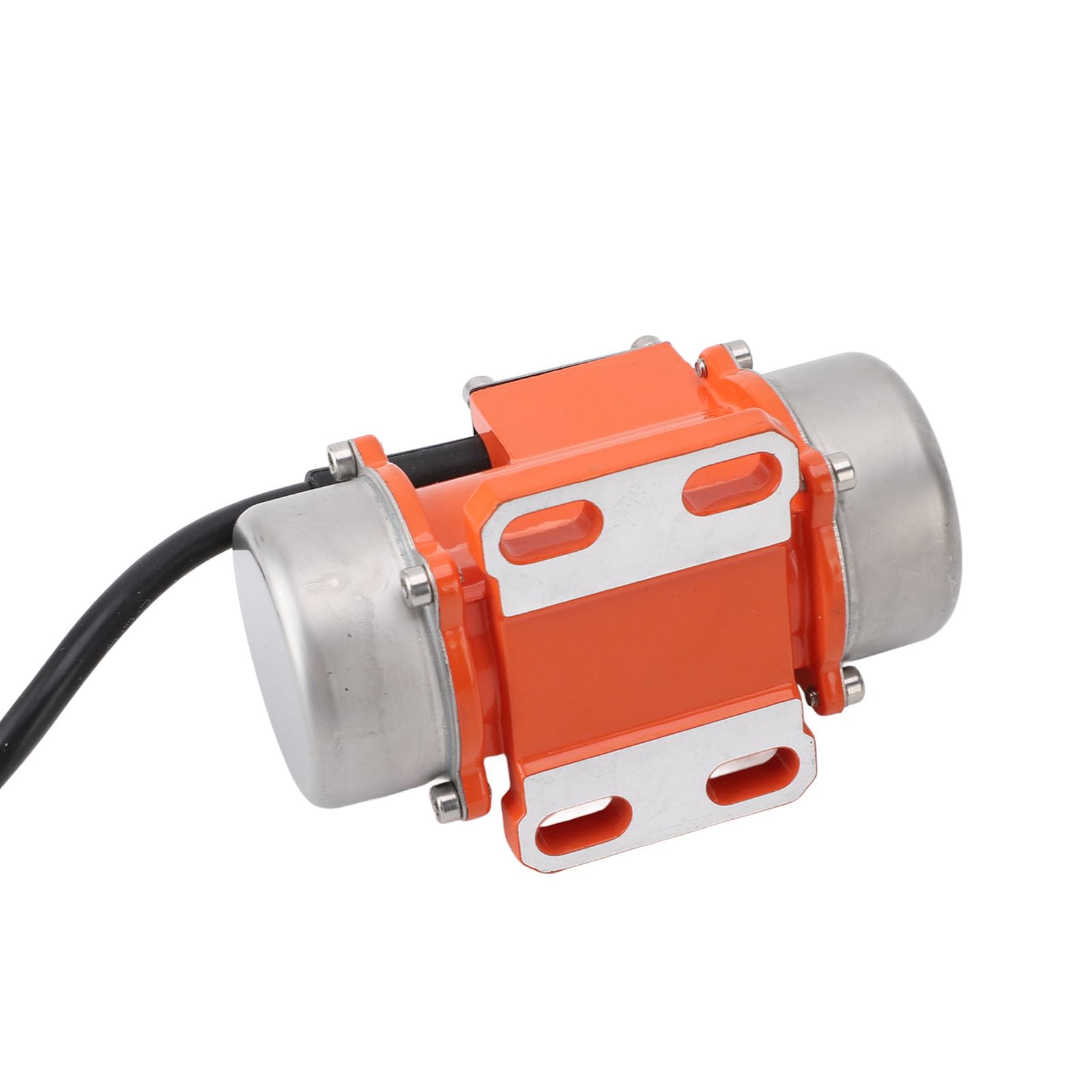 Motor de vibración de 12V Aluminio Aleación de aluminio 4000 rpm Velocidad ajustable Vibrador de concreto de CC sin escobillas para equipos Construcción de minería (15W)