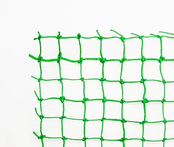 Heavy-Duty Protective Netting, 1 in 25 mm Mesh, Green Fray-Resistant, Cut-to-Size Net for Ball Sports, Bird Control, Animal Protection, Fence & DIY Use