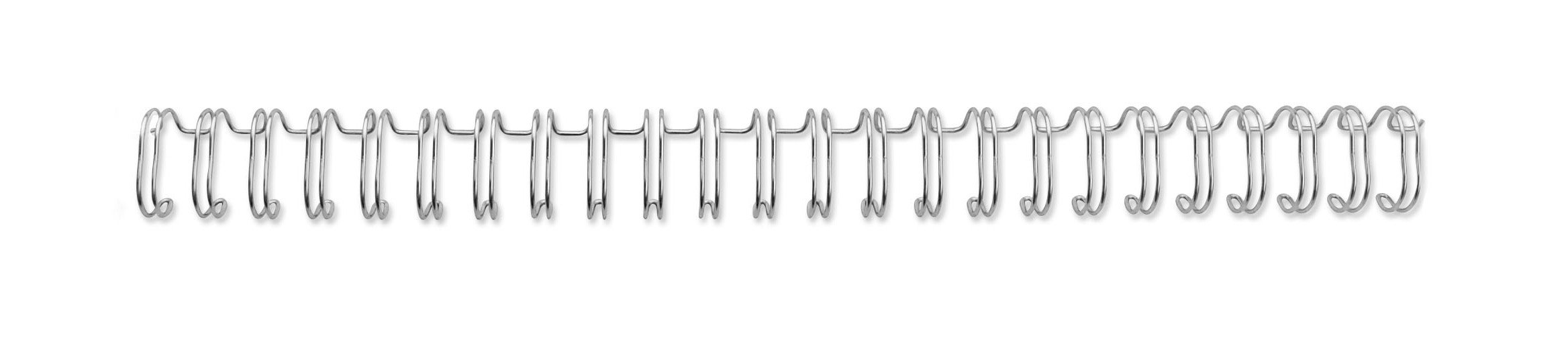 GBC RE810570 Pack de 100 Spirales A4 3:1 No.3/5 mm Argent