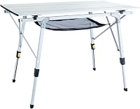 Uquip Variety M Összecsukható Alumínium Kempingasztal 4 Személyes Magasságállítható Ezüst 89x53cm 1