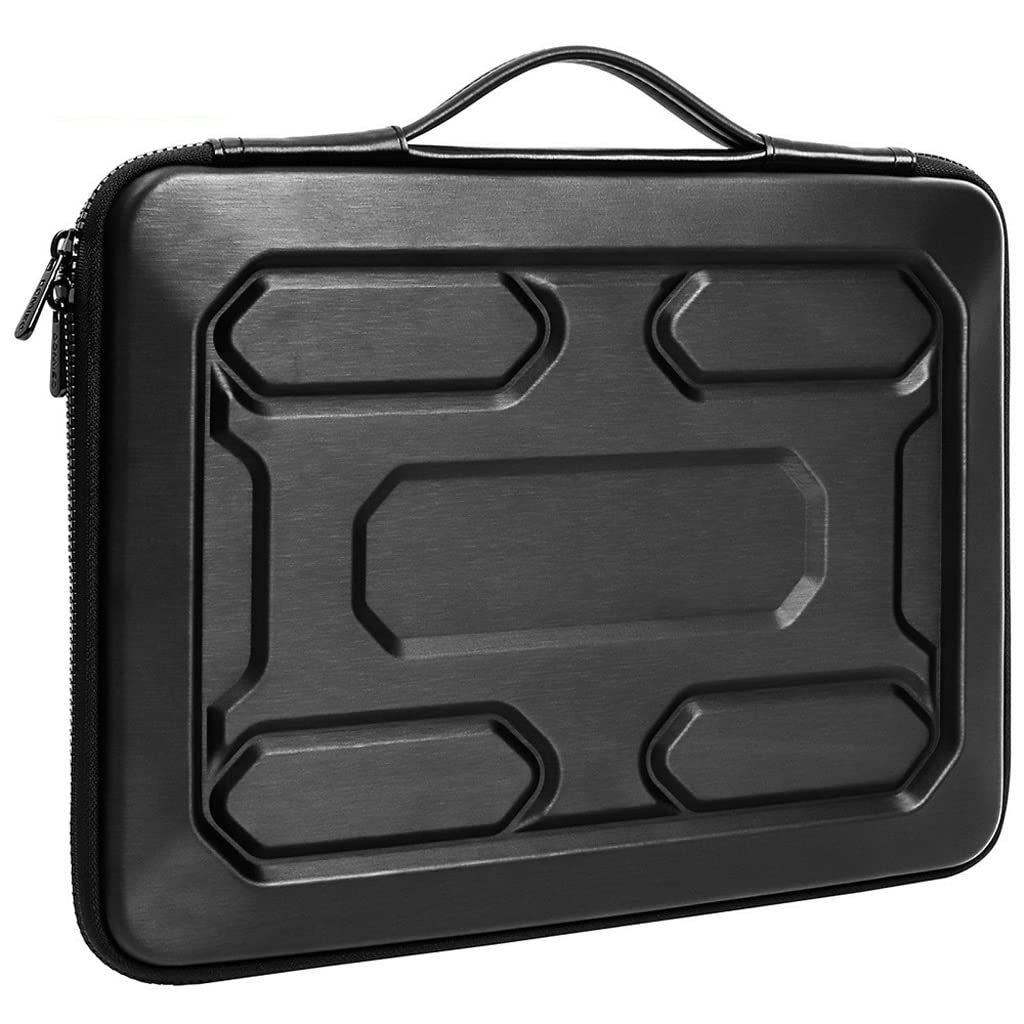 borsa per computer portatile, Borsa rigida antiurto for laptop con maniglia - Custodia protettiva for notebook da 15,6"(15.6inch)