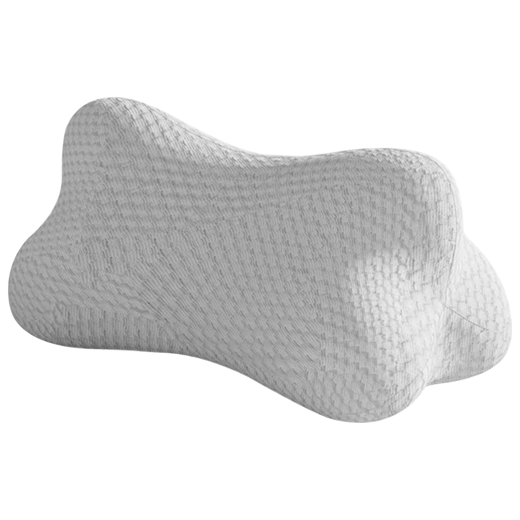 Oreiller en os gris pour le confort lombaire à la maison et en voiture