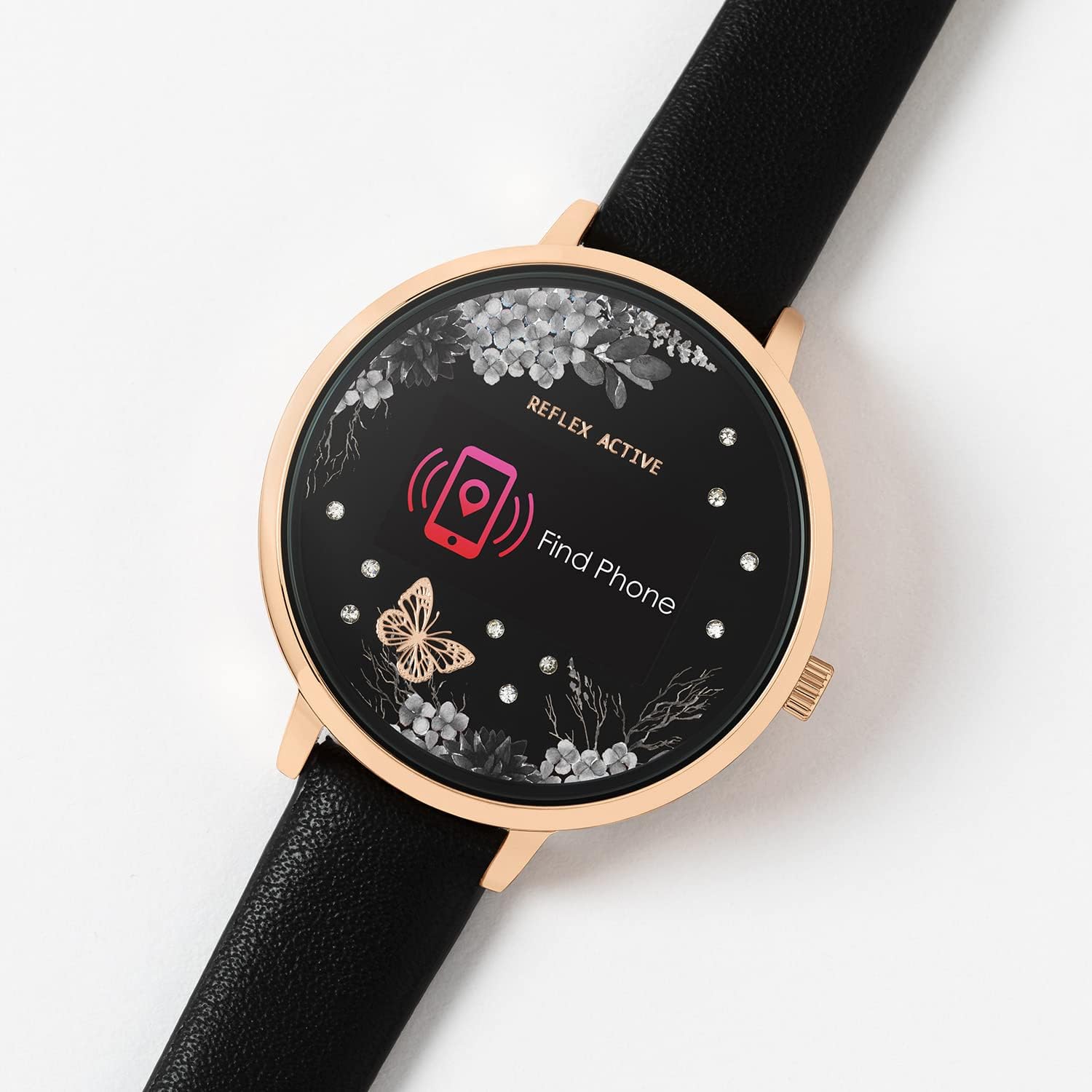 Reflex Active Smart Watch displaying find phone feature