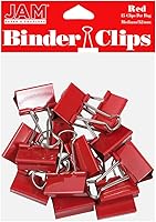 Vista 12 de JAM PAPER Clips para carpeta coloridos - Extra Pequeños - 3/5 Pulgadas (15 mm) - Clips para carpeta azules - 30/Paquete