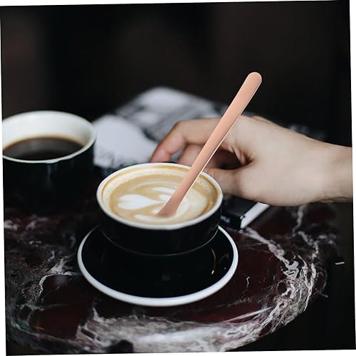 Miniatura 9 de Cabilock 3 cucharas de café de acero inoxidable, mini cuchara hueca para gato, cucharaditas, cuchara de helado, cuchara de revolver para pasteles,