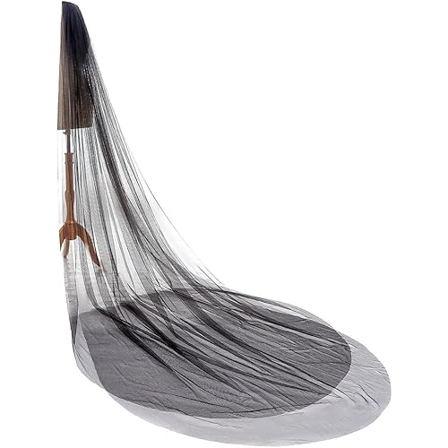 EllieHouse Womens 2 Tier Cathedral Wedding Bridal Veil With Metal Comb E22